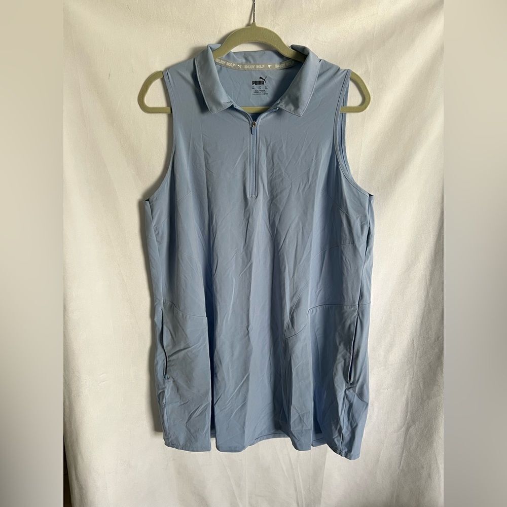 Puma Golf Women's Cruise Golf Dress Size XXL baby Blue